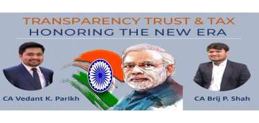 Transparent Taxation - Honoring the Honest by CA V